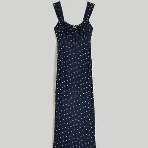 Madewell Square-Neck Midi Dress
